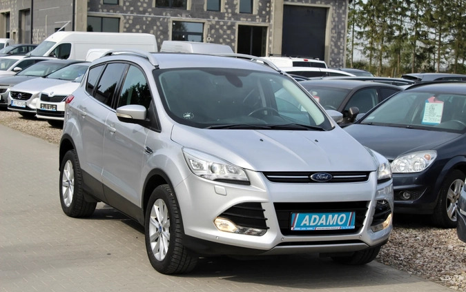 Ford Kuga cena 53900 przebieg: 235000, rok produkcji 2015 z Kobylin małe 277